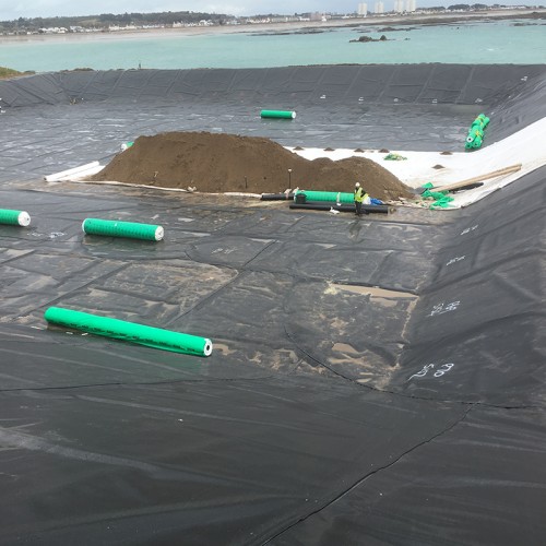 high quality plastic geomembrane drain high quality 1.5mm hdpe geomembrane 2.0 mm geomembrane for landfill