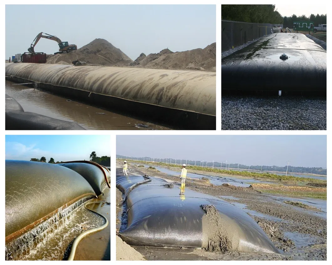 High Quality Geotube Dewatering for Capturing Dredged Sludge